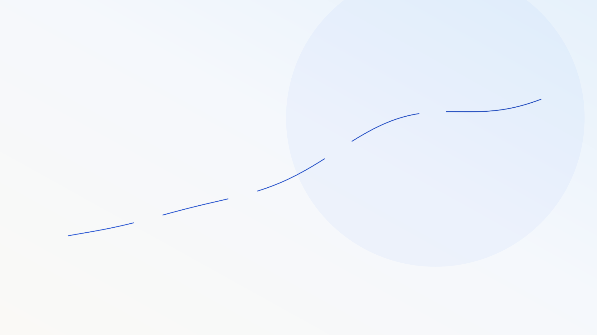 A rising line broken into several short, protected segments separated by clean gaps, rather than one long unbroken stretch — visual metaphor for shorter focused blocks outperforming one forced long one.